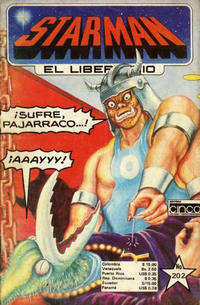 Cover Thumbnail for Starman El Libertario (Editora Cinco, 1970 ? series) #202