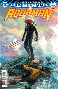 Cover Thumbnail for Aquaman (DC, 2016 series) #15 [Joshua Middleton Variant Cover]