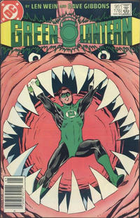Cover for Green Lantern (DC, 1960 series) #176 [Canadian]