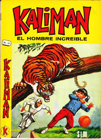 Cover Thumbnail for Kalimán El Hombre Increíble (Promotora K, 1965 series) #64