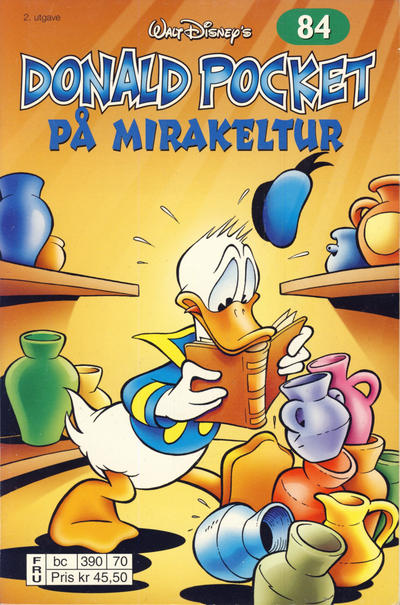 Cover for Donald Pocket (Hjemmet / Egmont, 1968 series) #84 - På mirakeltur [2. utgave bc 390 70]