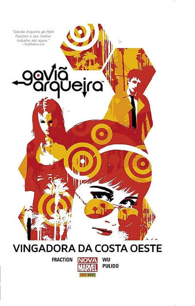 Cover for Gaviã Arqueira: Vingadora da Costa Oeste (Panini Brasil, 2016 series) 