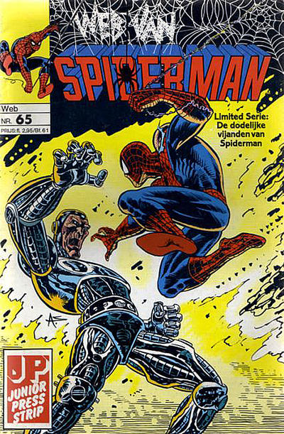 Cover for Web van Spiderman (Juniorpress, 1985 series) #65