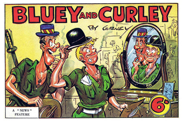 Cover for Bluey and Curley (The Herald and Weekly Times Limited, 1941 series) #[nn-C] [News Feature]