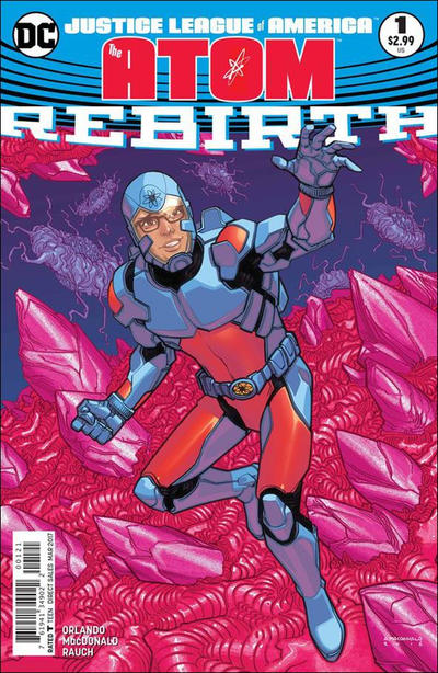 Cover for Justice League of America: The Atom - Rebirth (DC, 2017 series) #1 [Ivan Reis & Joe Prado Cover Variant]