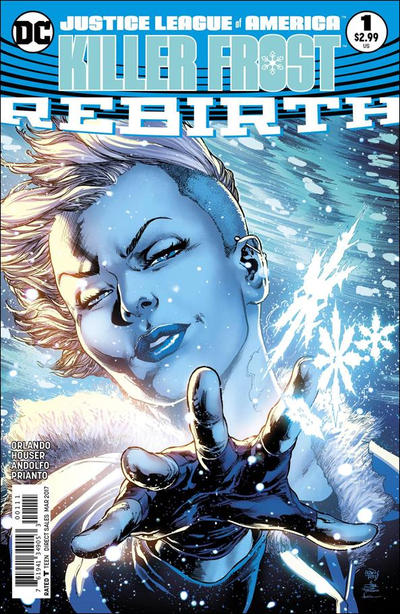Cover for Justice League of America: Killer Frost - Rebirth (DC, 2017 series) #1 [Ivan Reis & Joe Prado Cover Variant]