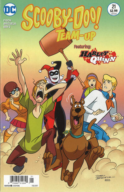 Cover for Scooby-Doo Team-Up (DC, 2014 series) #21 [Newsstand]