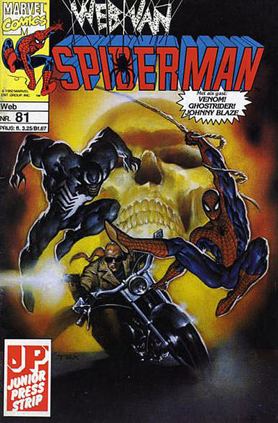 Cover for Web van Spiderman (Juniorpress, 1985 series) #81