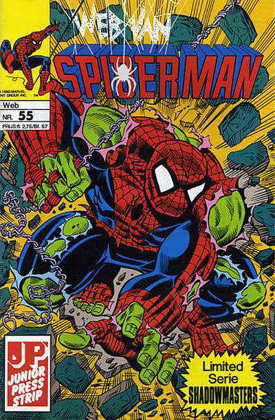 Cover for Web van Spiderman (Juniorpress, 1985 series) #55