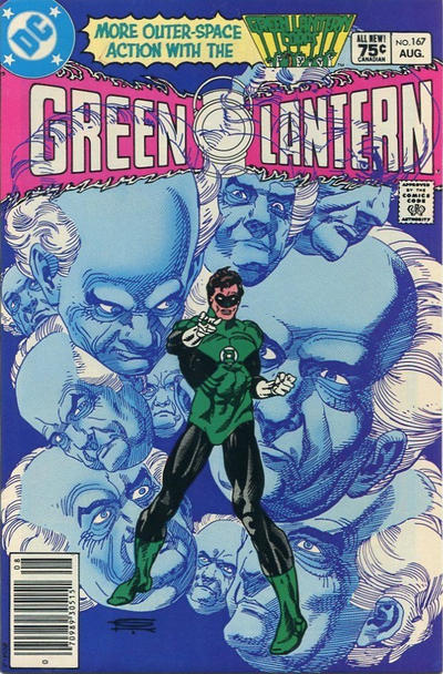 Cover for Green Lantern (DC, 1960 series) #167 [Canadian]
