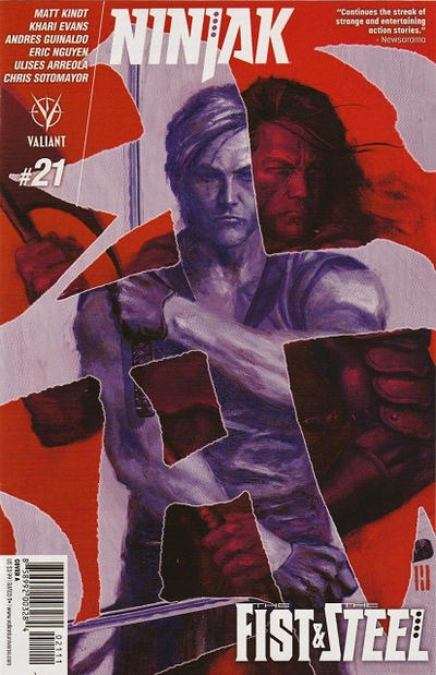 Cover for Ninjak (Valiant Entertainment, 2015 series) #21 [Cover A - Mike Choi]