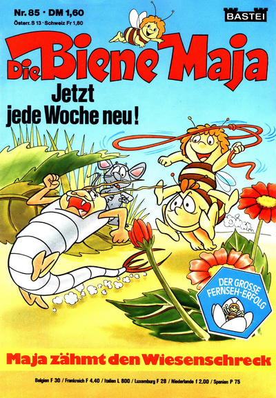 Cover for Die Biene Maja (Bastei Verlag, 1976 series) #85