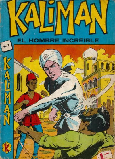 Cover for Kalimán El Hombre Increíble (Promotora K, 1965 series) #2