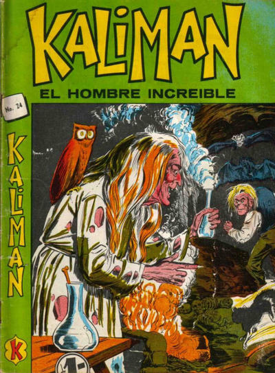 Cover for Kalimán El Hombre Increíble (Promotora K, 1965 series) #24