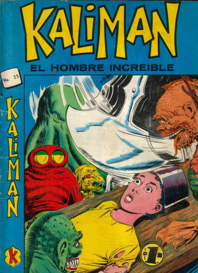 Cover for Kalimán El Hombre Increíble (Promotora K, 1965 series) #25