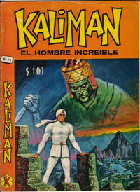 Cover Thumbnail for Kalimán El Hombre Increíble (Promotora K, 1965 series) #78