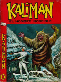 Cover Thumbnail for Kalimán El Hombre Increíble (Promotora K, 1965 series) #87