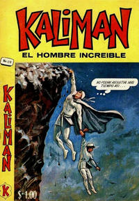 Cover Thumbnail for Kalimán El Hombre Increíble (Promotora K, 1965 series) #119