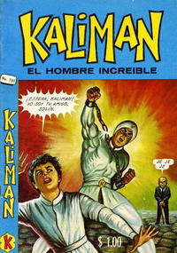 Cover Thumbnail for Kalimán El Hombre Increíble (Promotora K, 1965 series) #169