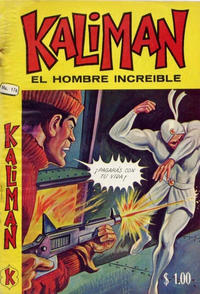 Cover Thumbnail for Kalimán El Hombre Increíble (Promotora K, 1965 series) #176
