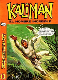 Cover Thumbnail for Kalimán El Hombre Increíble (Promotora K, 1965 series) #204