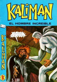 Cover Thumbnail for Kalimán El Hombre Increíble (Promotora K, 1965 series) #212