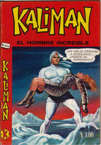 Cover Thumbnail for Kalimán El Hombre Increíble (Promotora K, 1965 series) #214