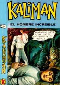 Cover Thumbnail for Kalimán El Hombre Increíble (Promotora K, 1965 series) #233