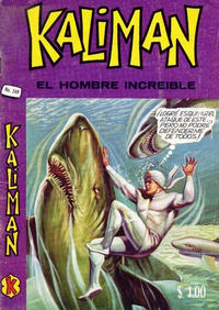 Cover Thumbnail for Kalimán El Hombre Increíble (Promotora K, 1965 series) #249