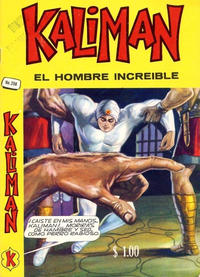Cover Thumbnail for Kalimán El Hombre Increíble (Promotora K, 1965 series) #258