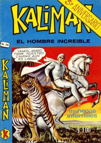 Cover Thumbnail for Kalimán El Hombre Increíble (Promotora K, 1965 series) #260