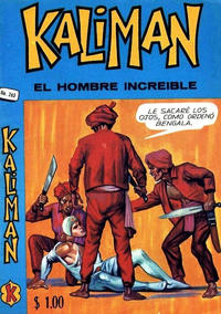 Cover Thumbnail for Kalimán El Hombre Increíble (Promotora K, 1965 series) #263