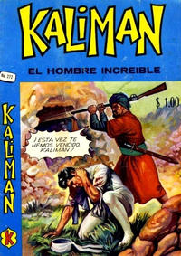 Cover Thumbnail for Kalimán El Hombre Increíble (Promotora K, 1965 series) #272