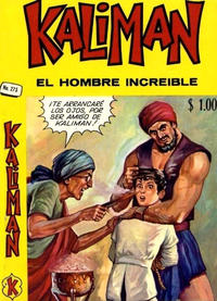 Cover Thumbnail for Kalimán El Hombre Increíble (Promotora K, 1965 series) #273