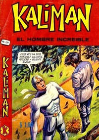 Cover Thumbnail for Kalimán El Hombre Increíble (Promotora K, 1965 series) #279