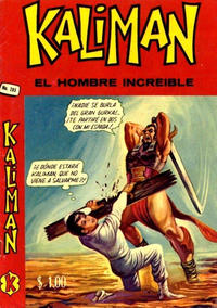 Cover Thumbnail for Kalimán El Hombre Increíble (Promotora K, 1965 series) #283