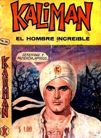 Cover Thumbnail for Kalimán El Hombre Increíble (Promotora K, 1965 series) #298