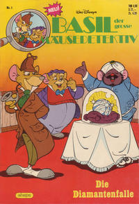 Cover for Basil, der große Mäusedetektiv (Egmont Ehapa, 1987 series) #1 - Die Diamantenfalle