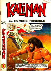 Cover Thumbnail for Kalimán El Hombre Increíble (Promotora K, 1965 series) #318