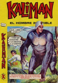 Cover Thumbnail for Kalimán El Hombre Increíble (Promotora K, 1965 series) #362