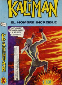 Cover Thumbnail for Kalimán El Hombre Increíble (Promotora K, 1965 series) #375
