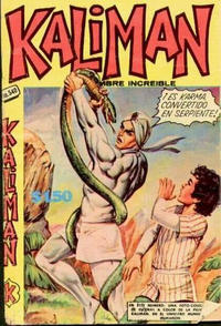 Cover Thumbnail for Kalimán El Hombre Increíble (Promotora K, 1965 series) #540