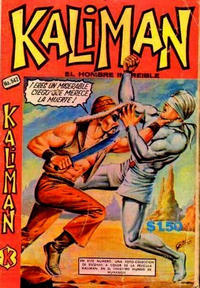 Cover Thumbnail for Kalimán El Hombre Increíble (Promotora K, 1965 series) #542