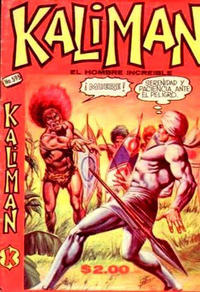 Cover Thumbnail for Kalimán El Hombre Increíble (Promotora K, 1965 series) #595
