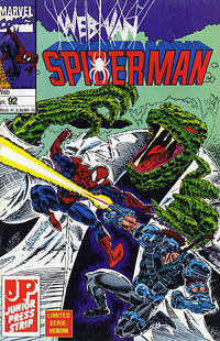 Cover Thumbnail for Web van Spiderman (Juniorpress, 1985 series) #92