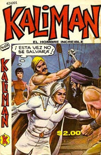 Cover Thumbnail for Kalimán El Hombre Increíble (Promotora K, 1965 series) #638