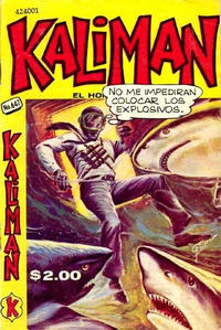 Cover Thumbnail for Kalimán El Hombre Increíble (Promotora K, 1965 series) #647
