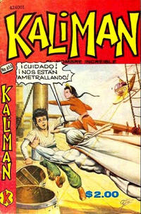 Cover Thumbnail for Kalimán El Hombre Increíble (Promotora K, 1965 series) #653