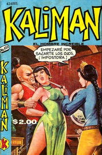 Cover Thumbnail for Kalimán El Hombre Increíble (Promotora K, 1965 series) #655