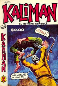 Cover Thumbnail for Kalimán El Hombre Increíble (Promotora K, 1965 series) #665